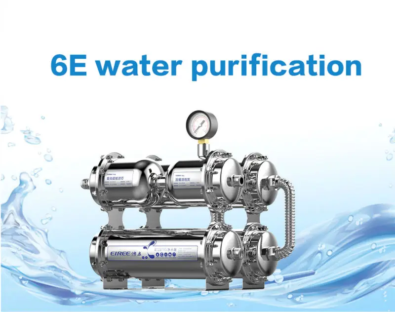 

500L flow SS304 UF water purifier system/home water filter/ drinking water purifier