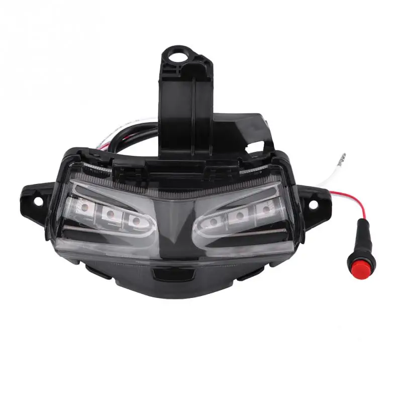 

Motorcycle Multi-Color LED Tail Brake Turn Signal Blinking Light for YAMAHA NVX155 125 AEROX155 7 Colors