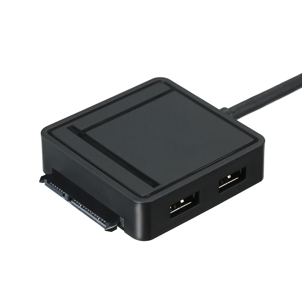 3 в 1 USB3.0 SATA III адаптер TF/SD Card Reader USB Hub 2 Порты конвертер для 2,5 /3,5 HDD жесткий диск для портативных ПК компьютер