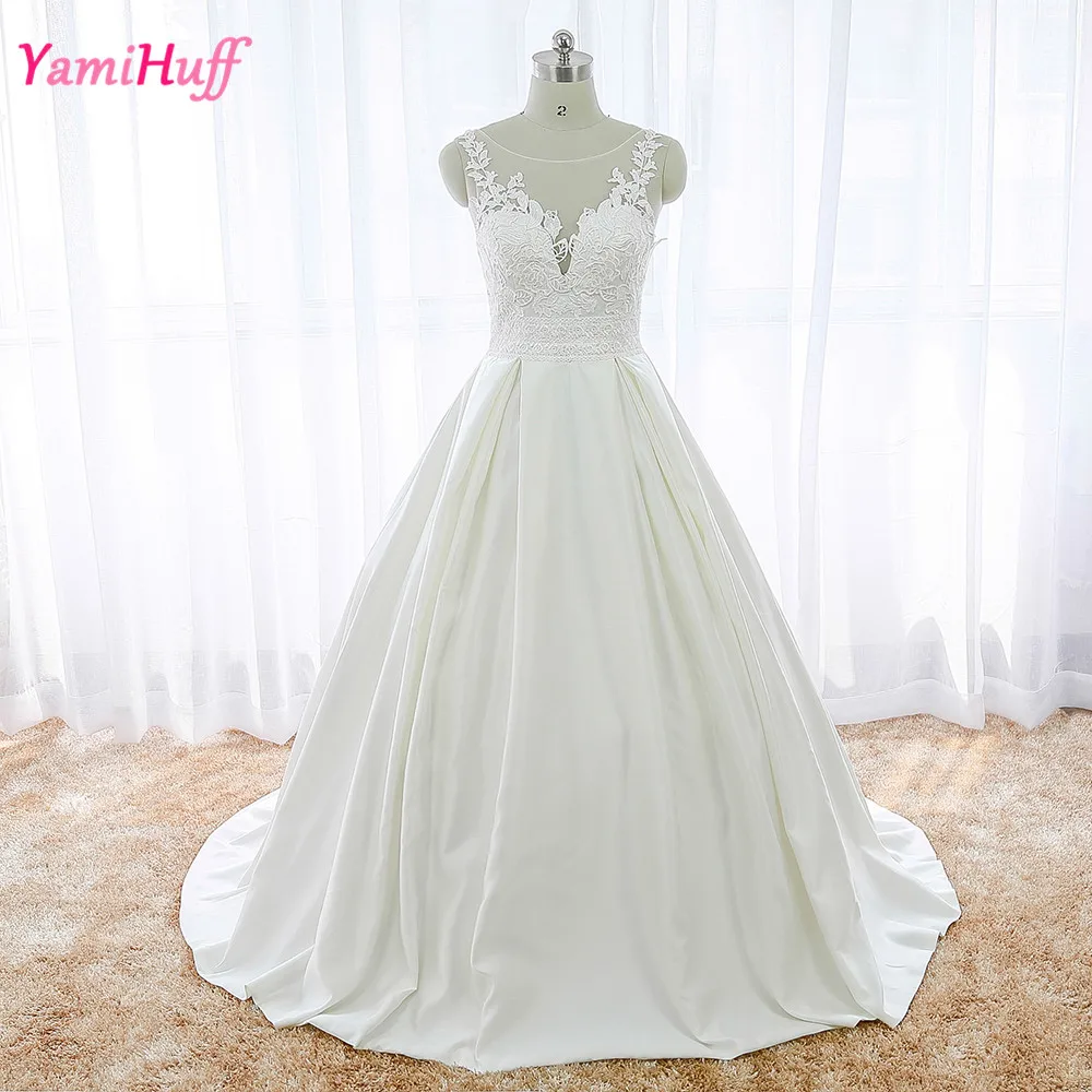 wedding ball gown with pockets