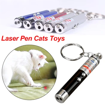

LED Laser Popular Pen Pet Random Red 1Pc Funny Cat Light White Pointer Play