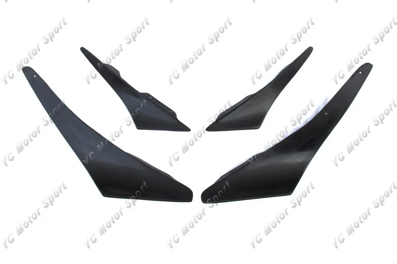 2003-2007 Mitsubishi Evolution 8-9  Jun Style Front Bumper Canard FRP (1)