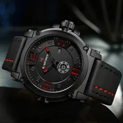 NAVIFORCE Элитный бренд для мужчин s часы Militray Спорт кварцевые для мужчин часы кожа водостойкий мужской наручные часы Relogio Masculino relojes