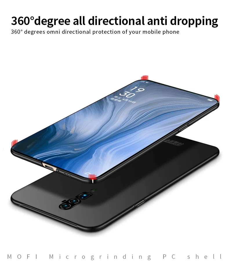 Чехол для OPPO Reno 10x zoom 6 дюйма жесткие чехлы MOFI из поликарбоната чехол