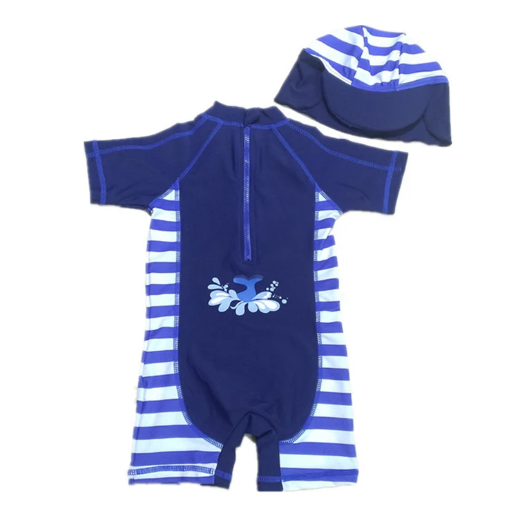 Купальный костюм из 2 предметов для маленьких мальчиков; купальный костюм с короткими рукавами и принтом Кита; детский купальный костюм; цельнокроеная пляжная одежда для детей; От 3 до 7 лет