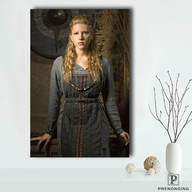 

Canvas Poster Silk Fabric Novelty Print Your Own Picture On Room Vikings History Show Helmut Poster Poster @190414-S-03