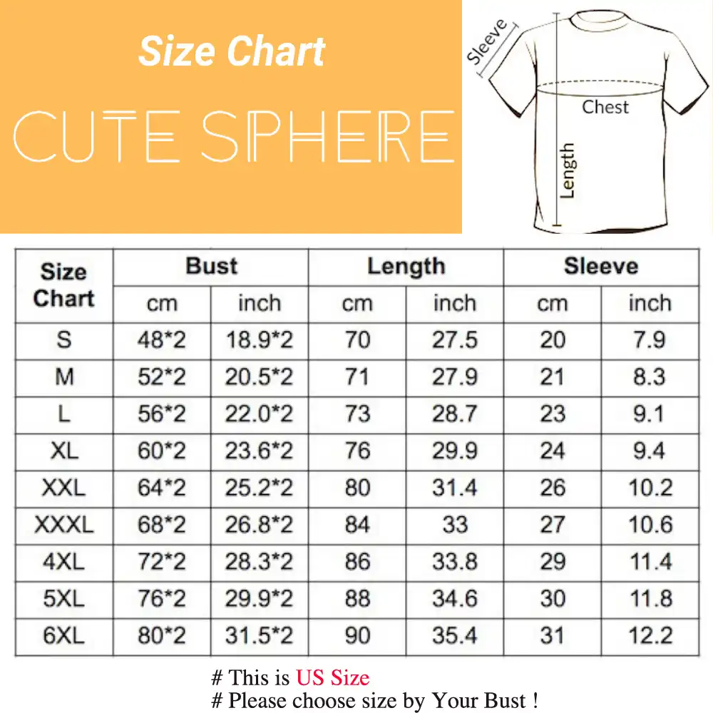 Sword Size Chart