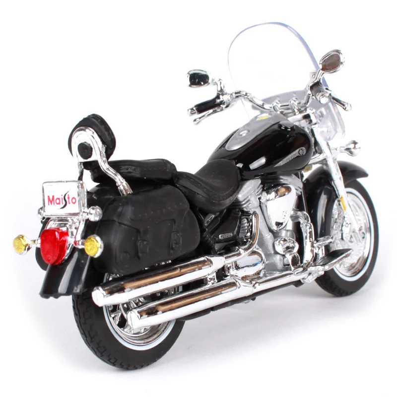 Maisto 1:18 ROAD STAR SILVERADO серебряный мотоцикл литья под давлением для yamaha мотоциклов Модель для мужчин мотоцикл для сбора 304