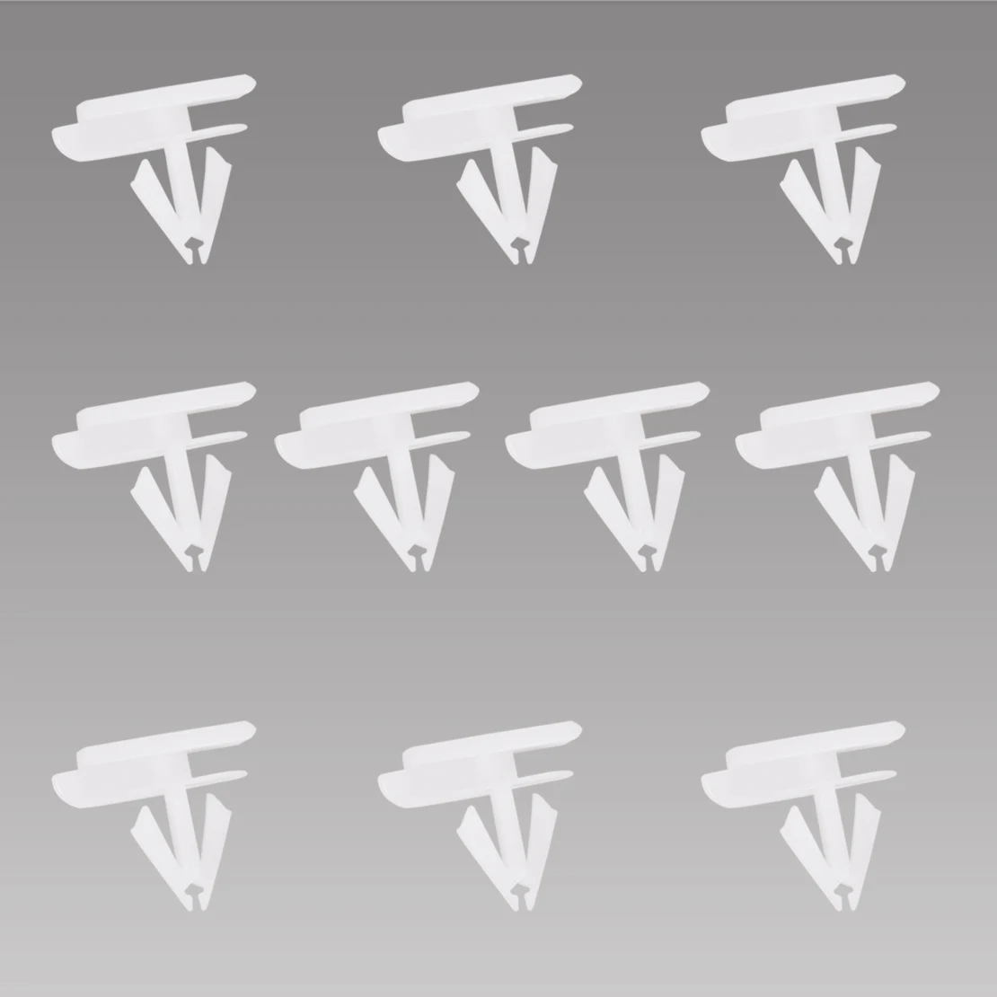 20x White Rocker Moulding Nylon Clip Retainer Fastener 10323057 For GMC Pontiac