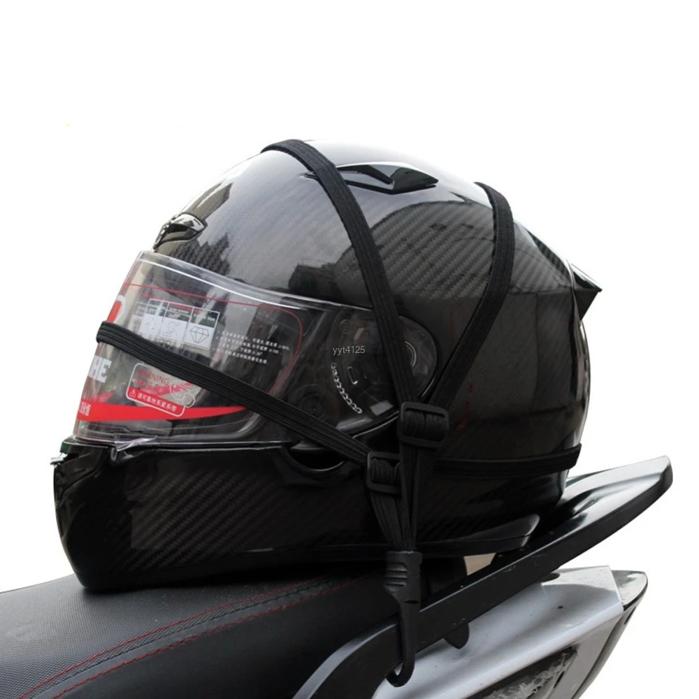 Мотоцикл гибкий Выдвижной шлем багаж эластичный веревка ремень с 2 крючками 1 шт