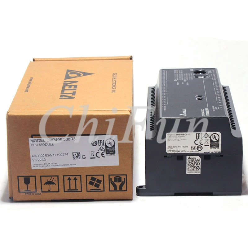 

Freeshipping Delta New Original DVP30EC00T3 DVP30EC00R3 PLC EC3 series 100-240VAC 18DI 12DO in box