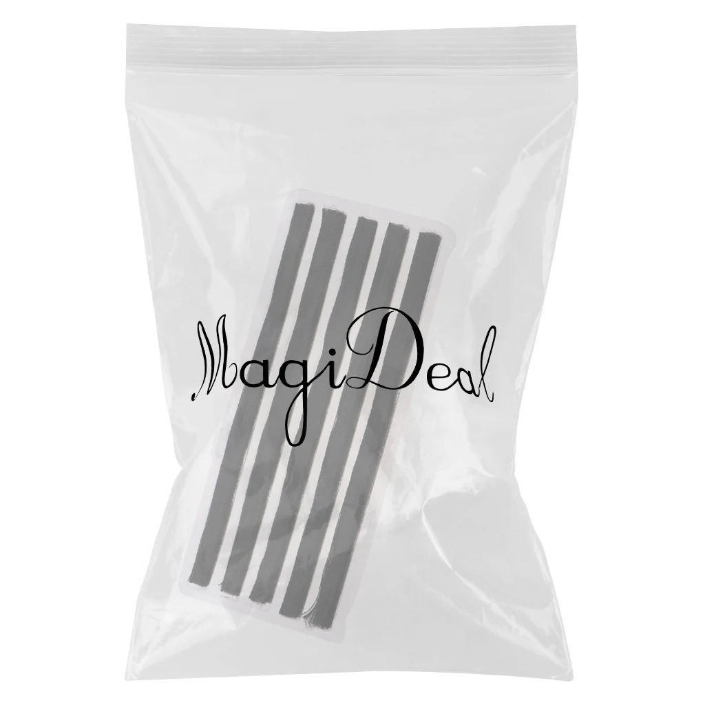 200Pcs Soft Plastic False Eyelashes Eyelash Strips for BJD Baby Dolls Eye Make up 200*8mm Various Colored