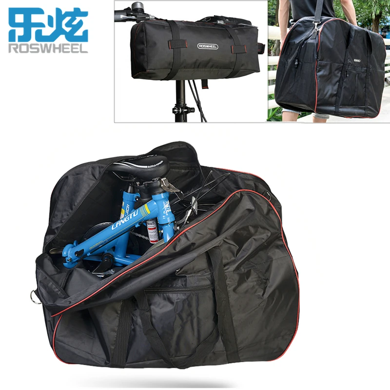 

ROSWHEEL Folding Bike Loading Bag 420D Polyester Anti-tear Bicycle Carrier Bag Pack Storage Loading Package With Receive Bag