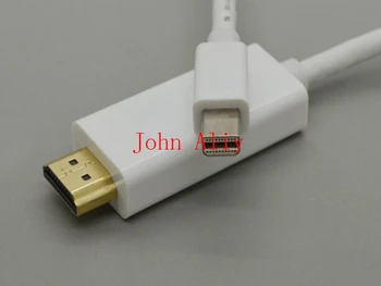 

Free shipping 6FT Thunderbolt Mini Display Port Male MINI DP to HDMI Male Converter cable For Apple Macbook Mac Pro