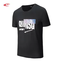 SAIQI летняя модная футболка с напечатанным человеком, Корейская тонкая черная белая спортивная футболка с короткими рукавами 118351