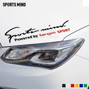 

2 Pieces Sports Mind Car Decals Stickers Automobiles Car Styling Auto Accessories For Renault Kangoo Express Car Sticker Decal