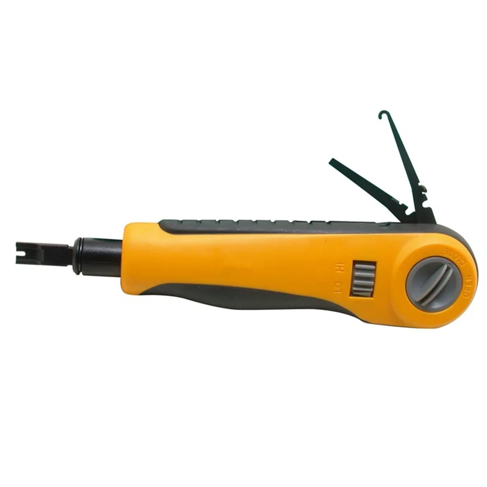 

PD-3141C Anti-skid Force Type 110/88 Terminal Plate Crimper Pressure Line Cable Management Adjustable Button