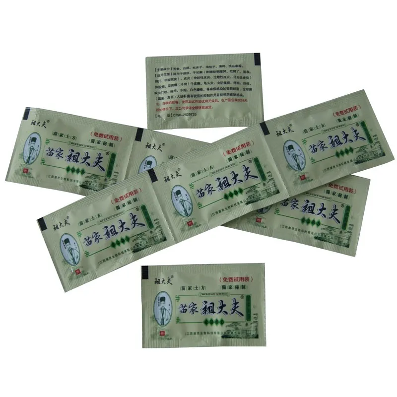 

15PCS/LOT Original ZUDAIFU Psoriasis Dermatitis Eczema Pruritus Skin Problems Cream pouch same effect as tube