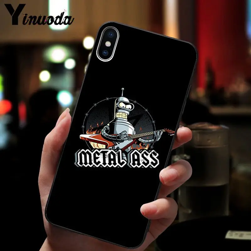 11pro MAX Futurama Bender Bite My Shiny рукоделие принт рисунок чехол для телефона чехол для iPhone 8 7 6S Plus X XS MAX 5 5S SE XR чехол - Цвет: A9