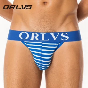 

ORLVS Brand 4 Colors Gay Men Underwear Jockstrap Sexy Gay Men Underwear Thong Men G String Men Thong Homme Tanga Jockstrap