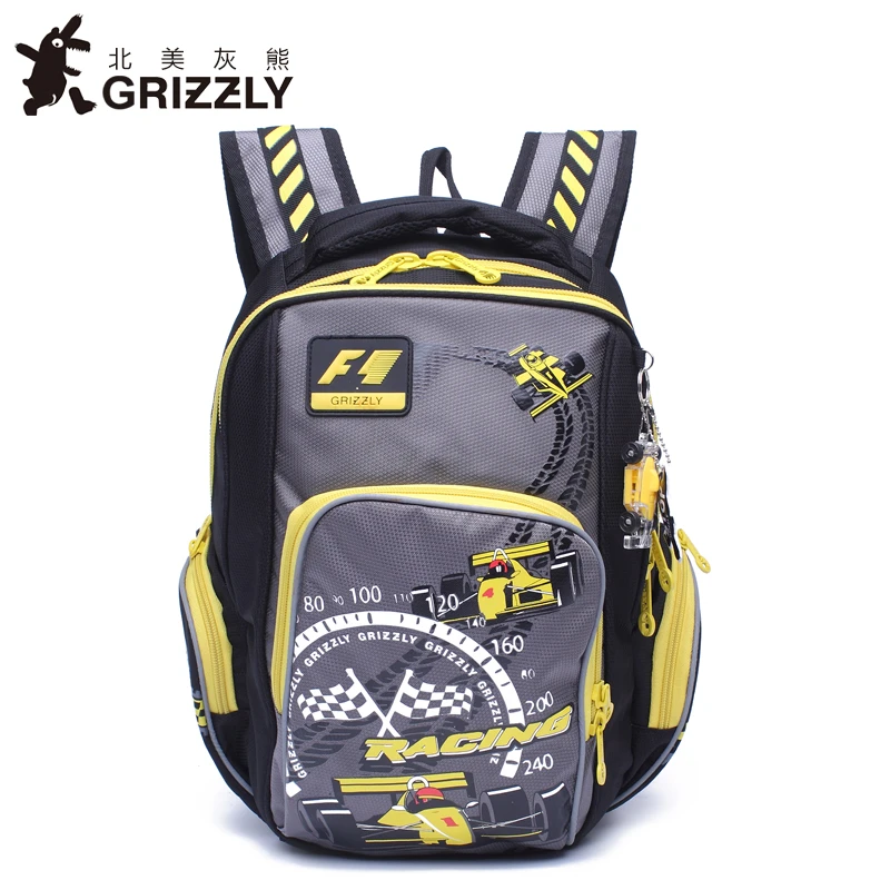 Grizzly Rusia Niños escuela Bolsas niños mochila escuela infantil mochila cremallera niños Mochilas y bolsas para colegio para Niños 4|school bags for boys|orthopedic children school bagsschool bags -