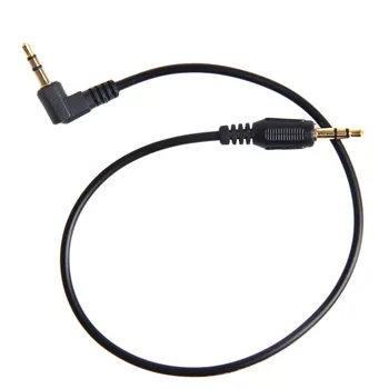 

Short 30CM 3.5MM Male To Male 90 Degree Right Angled Aux Audio Cable Line