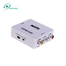 MINI HDMI to AV Converter Designed Separate Integrated Audio Composite Video and The FL/FR Stereo
