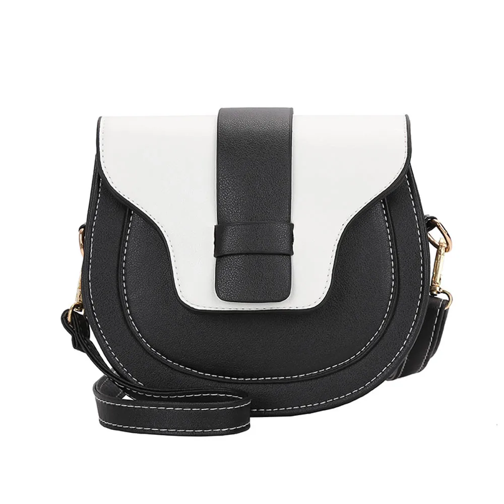 

Women Cross Body Bag 2018 Barrel Women Shoulder Bag Messenger Bags Lady Handbags leather cross bodybags bolsas feminina #75