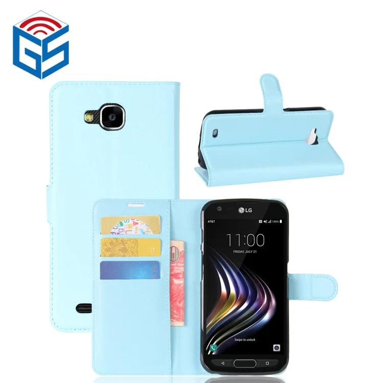 Mobile Spare Parts Wallet Card Holder PU Leather Flip Case