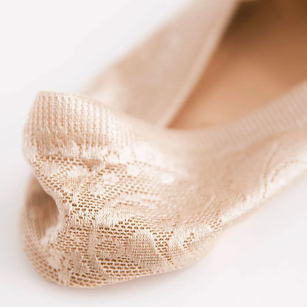Женские хлопковые кружевные невидимое нескользящее покрытие подследники эластичные удобные женские летние весенние короткие носки с низким вырезом# Z15
