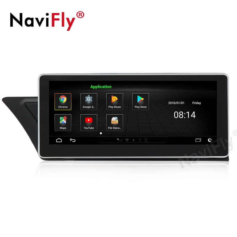 Cheap NaviFly Android System Car radio multimedia palyer for Audi A4 A5 2009-2016 with 3G RAM 32G ROM wifi 4G BT 3