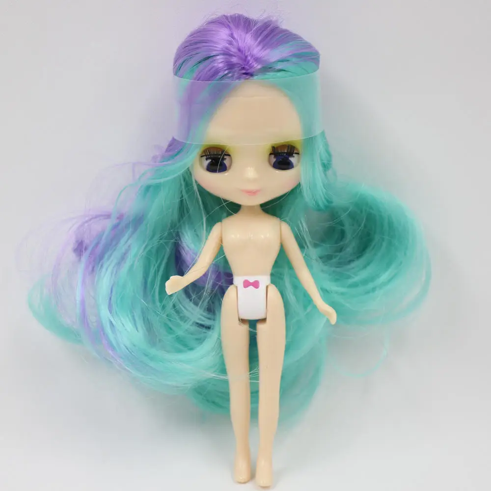 Ледяной обнаженной мини Blyth кукла 27 видов стиля, одежда случайный BJD - Цвет: nude doll