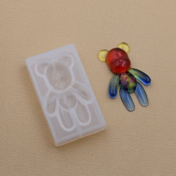 

Silicone Mold A standing bear Resin Silicone Mould handmade DIY Resin Jewelry Making epoxy resin molds