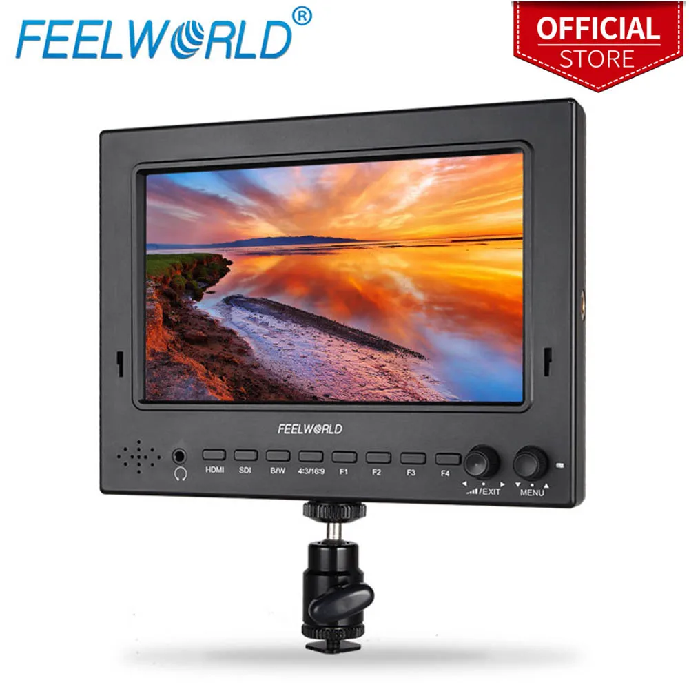 Feelworld FW702 HSD 7 inch IPS Field Monitor with Peaking Focus 3G SDI