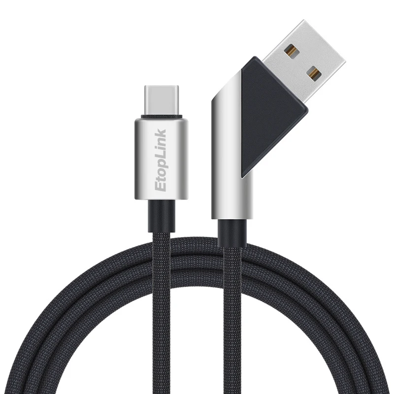 

EtopLink New Original Brand TYPE C Data Cable USB Fast Charging USB C Charger Cable 3.0 Type-c Nylon USB-C Charging Cable
