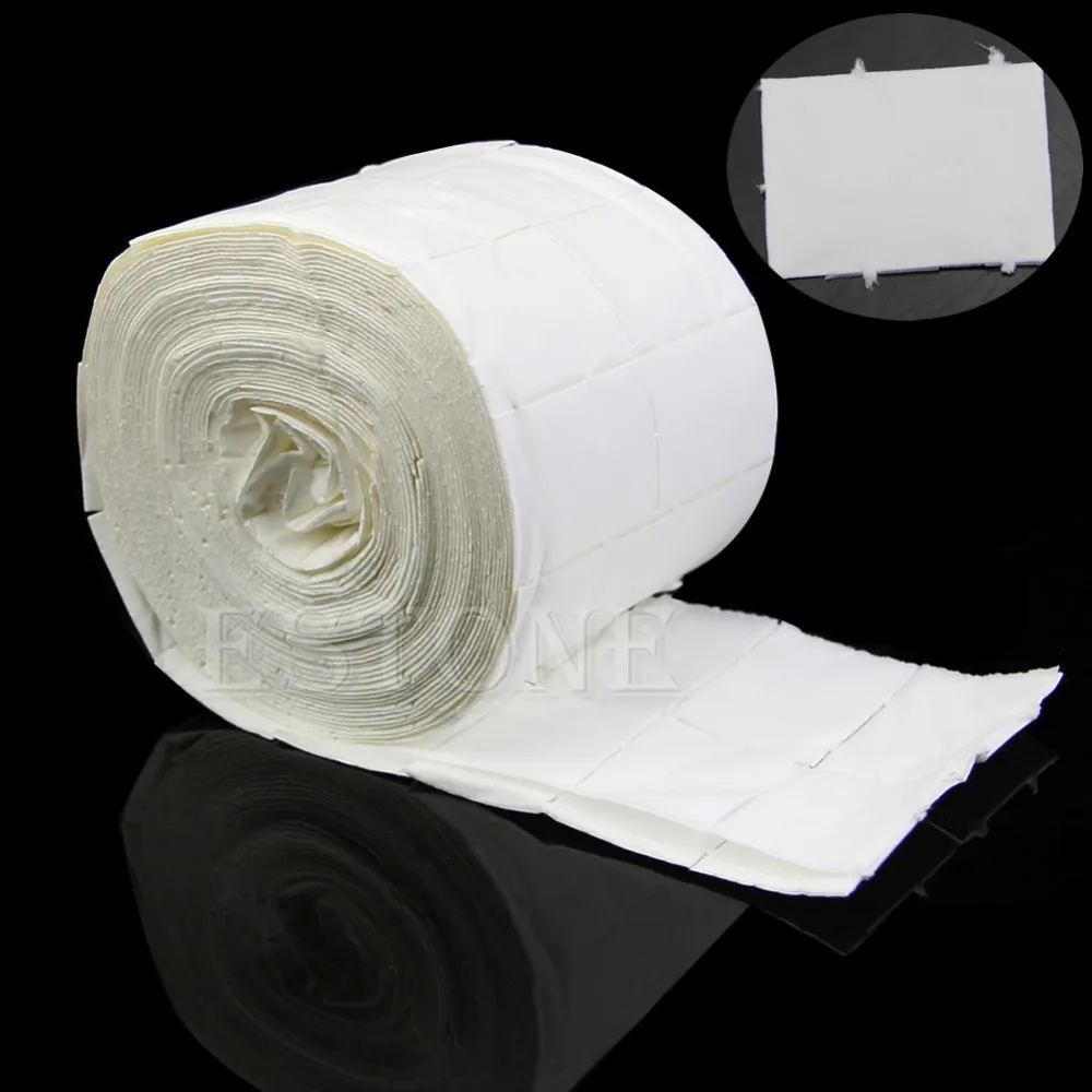 

New 500Pcs Acrylic Lint Free Roll Nail Art Care Polish Tips Cleaner Wipes Pads Paper Hot