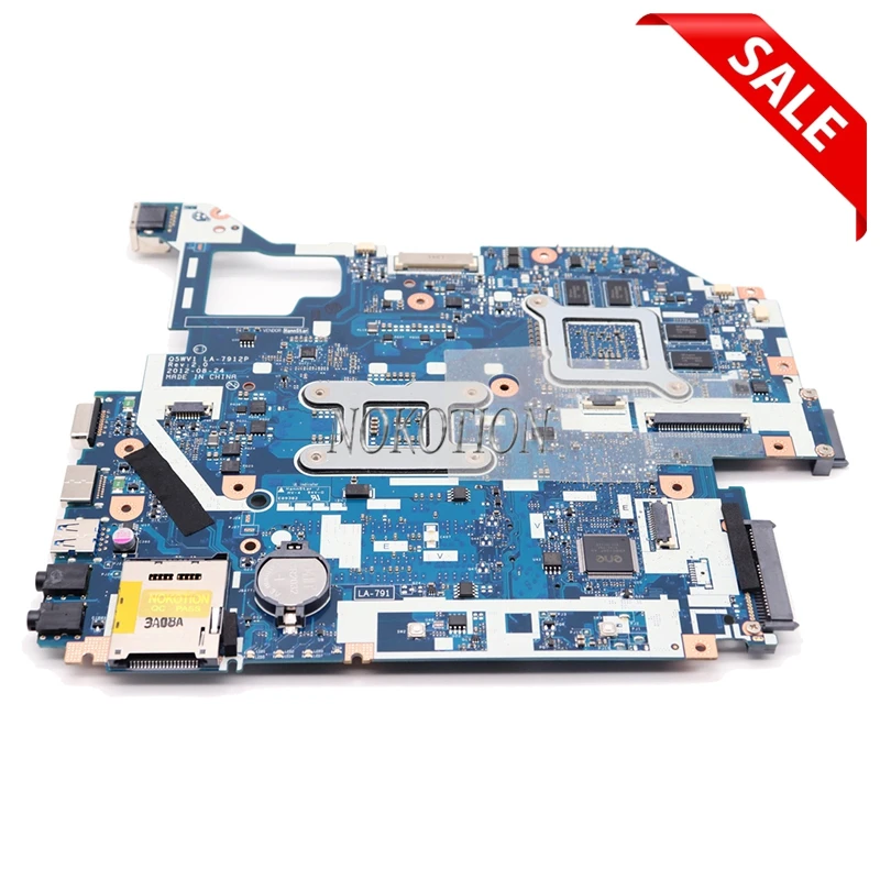 NOKOTION لشركة أيسر أسباير V3-571G V3-571G اللوحة المحمول NBY1711001 ملحوظة. Y1711.001 Q5WVH LA-7912P HM77 DDR3 GT620M 1 GB GPU NOKOTION لشركة أيسر أسباير V3-571G V3-571G اللوحة المحمول NBY1711001 ملحوظة. Y1711.001 Q5WVH LA-7912P HM77 DDR3 GT620M 1 GB GPU