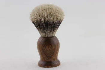 

FS-#PUP20-EW10, Higher Pure badger Shaving Brush with Natural Ebony Handle, Knot size 20mm+FREE STAND+FREE SHIPPING
