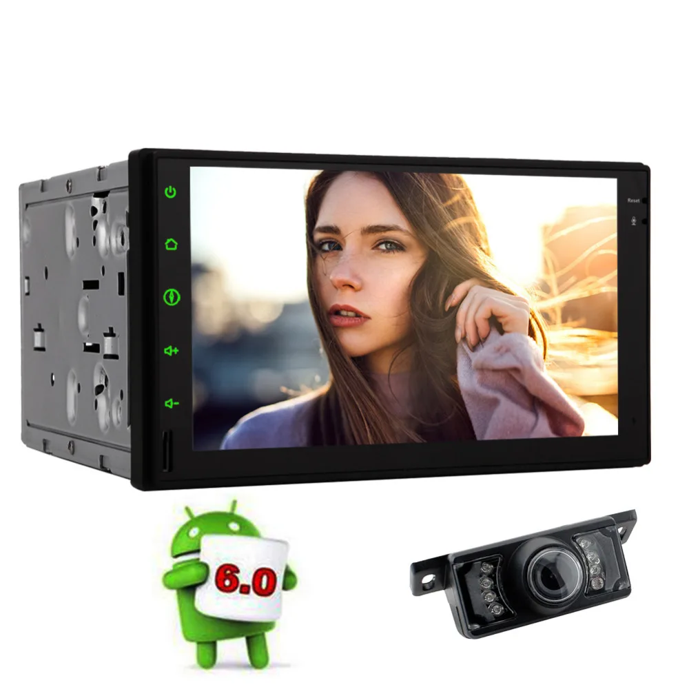 Android 6.0 Vehicle Radio Receiver Support WiFi/OBD2/Mirrorlink/Bluetooth/Steering Wheel/Dual Camera Inputs Double Din Android Android 6.0 Vehicle Radio Receiver Support WiFi/OBD2/Mirrorlink/Bluetooth/Steering Wheel/Dual Camera Inputs Double Din Android