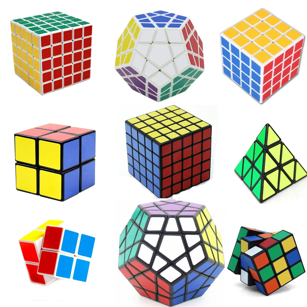 2017 Megaminx font b Magic b font font b Cube b font Square Puzzle Speed Sticker