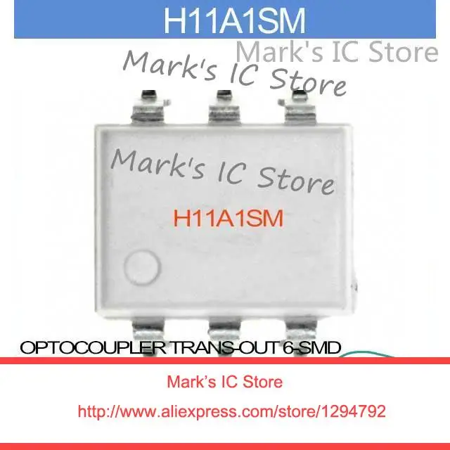 H11A1SM accoppiatore ottico TRANS OUT smd H11A1S 11a h11a1 11A1 H11A