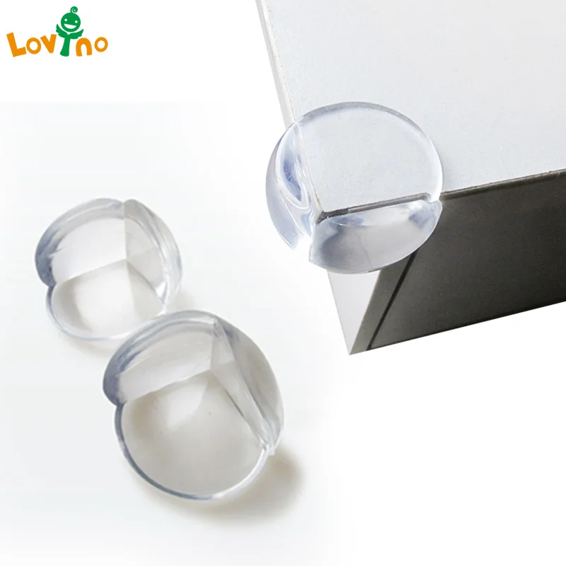 Lovyno 5/8/10Pcs Child Baby Safety Silicone Protector Table Corner Edge Protection Cover Children Anticollision Edge & Guards