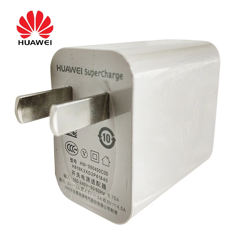 

Original HUAWEI SuperCharge Fast Charger US Plug 5A Type C Cable For HUAWEI P9 P10 Plus P20 Pro Mate 9 10 Pro Mate 20 Honor V10