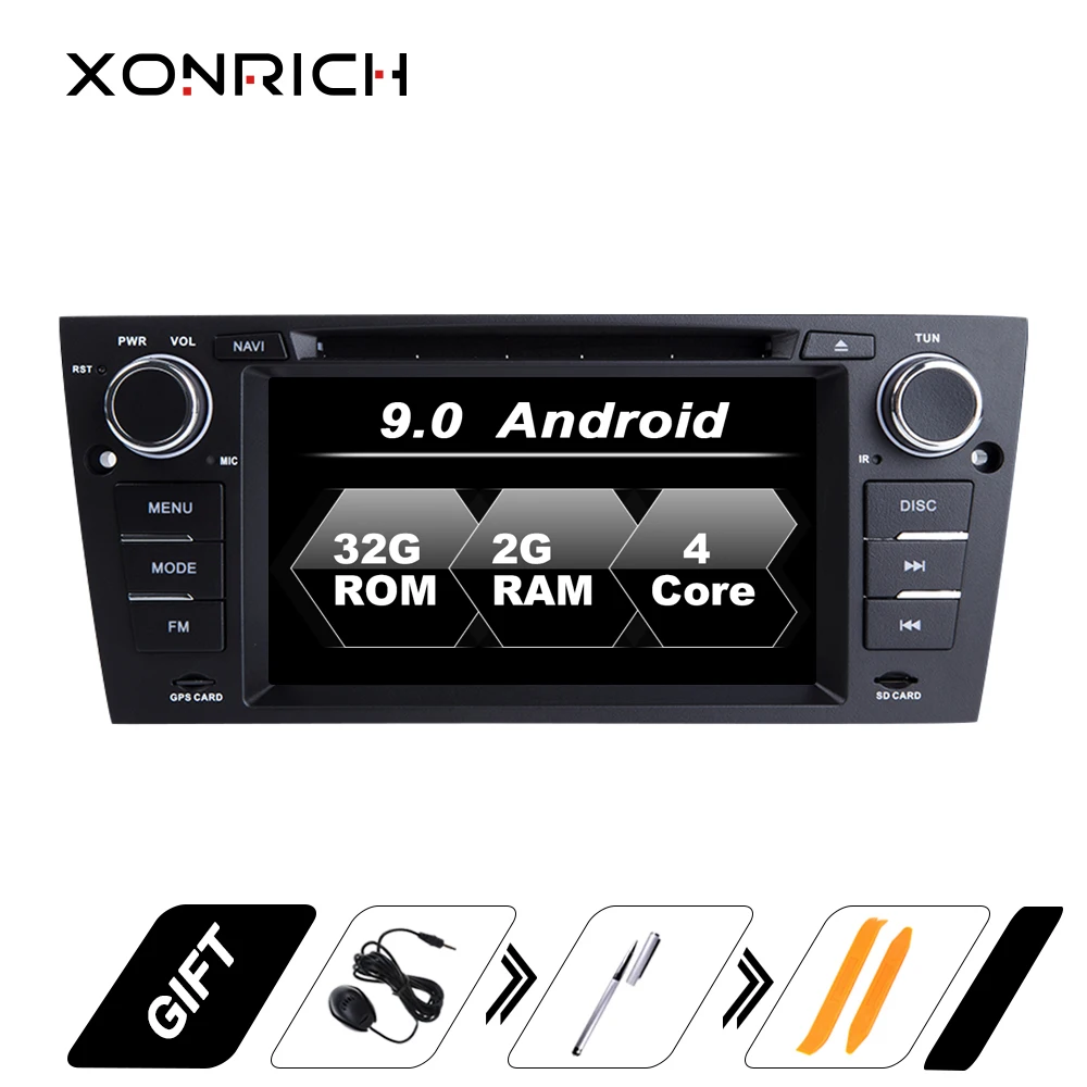 Cheap Xonrich AutoRadio1 Din Android 9.0 Car DVD Player For 3 Series BMW E90/E91/E92/E93 Navigation Head Unit Audio Stereo Wifi 2+32GB 0 Cheap Xonrich AutoRadio1 Din Android 9.0 Car DVD Player For 3 Series BMW E90/E91/E92/E93 Navigation Head Unit Audio Stereo Wifi 2+32GB 0