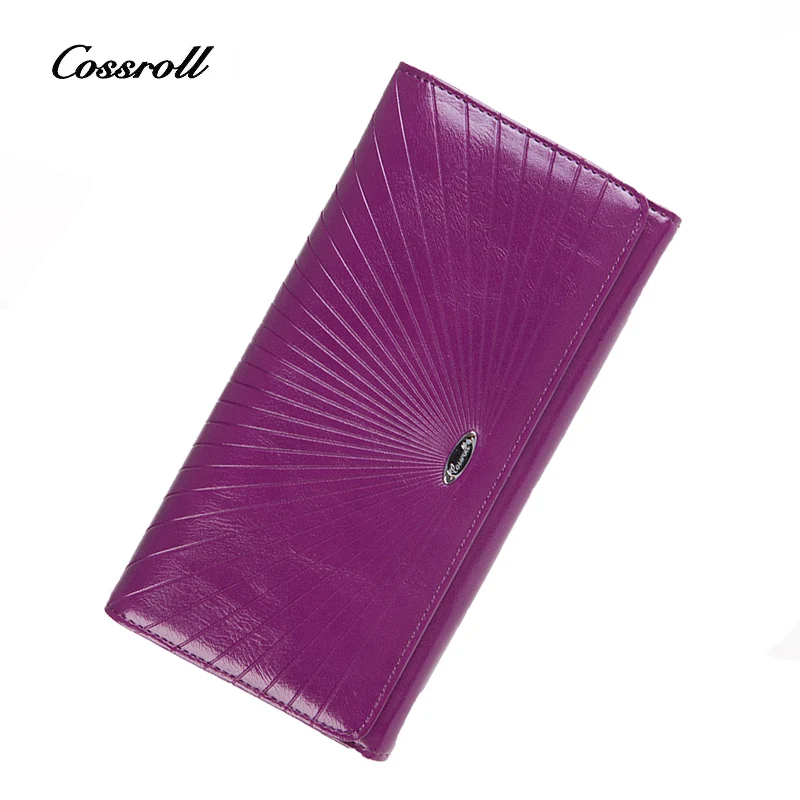 

COSSROLL Fashion Women Wallets Brand Designer Party Long Purse Lady Vintage Plaid Wallet Female Card Holder Day Clutch Wallet