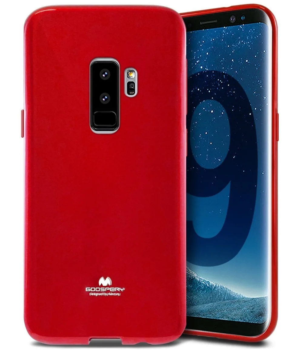 Mercury Goospery жемчужный желе резиновый мягкий чехол для телефона Samsung Galaxy S9 PLUS