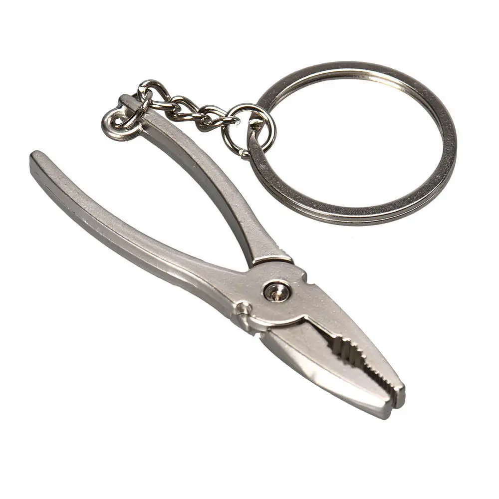 

1PC Useful Creative Mini Vise Tool Keyring Keychain Metal Adjustable Unisex Gift On Car