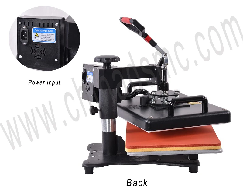 Flash Deal Best Quality Heat Press Transfer Sublimation Mug plate cap tshirt Printing Machine 4