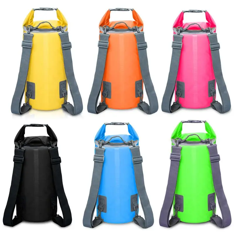 

5L / 10L / 20L Water Proof Bag Dry Sack Bag Boating Kayak Camping Hiking Swimming Rafting Tourism Storage Bag Foldable Backpack