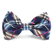 Новое поступление модные " шотландских плед/Шотландия проверки" узор Мужской галстук-бабочка для смокинг в стиле унисекс платье вечерние галстуки/классическая бабочка